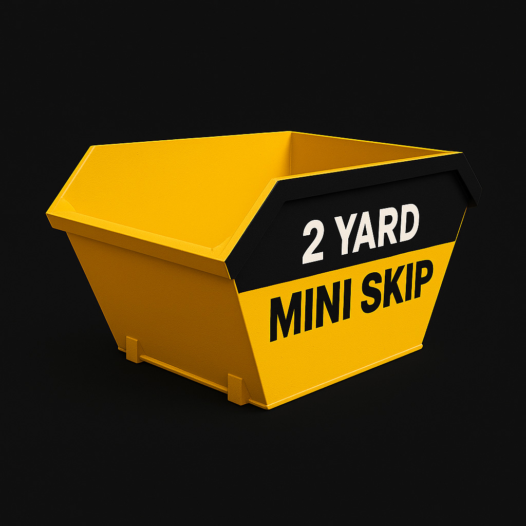 2 yard mini skip hire in Stretford Manchester